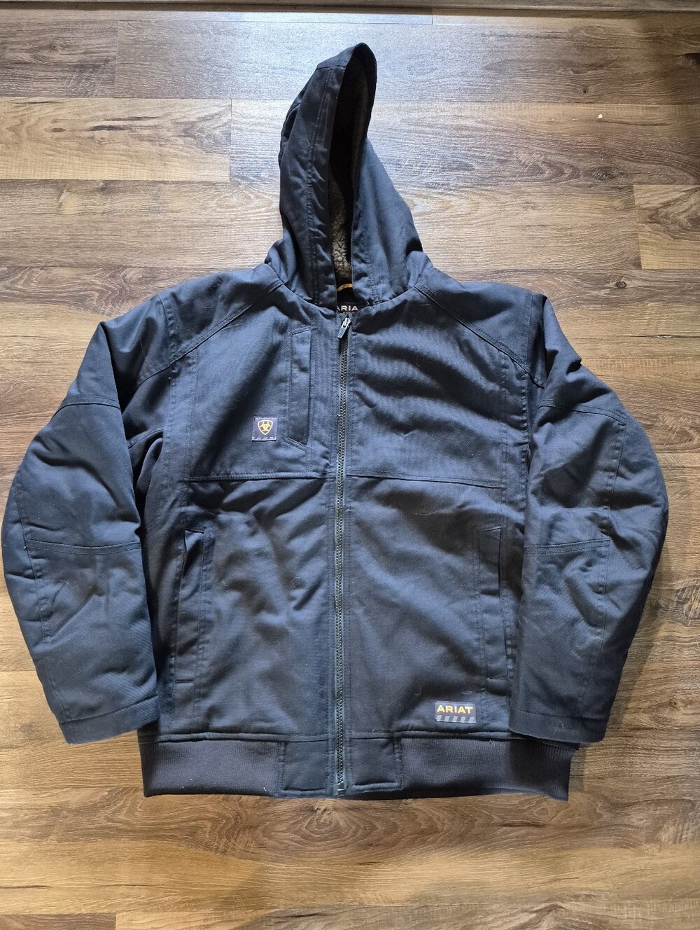 Ariat Men's Rebar Jacket with Sherpa Lining